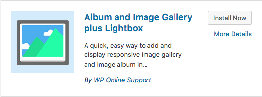 Album and Image Gallery plus Lightbox